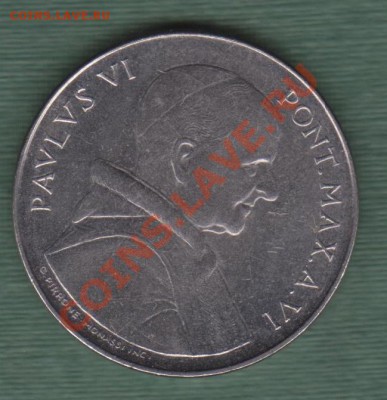 Ватикан, 100 Лир 1968 (08.11) - v18