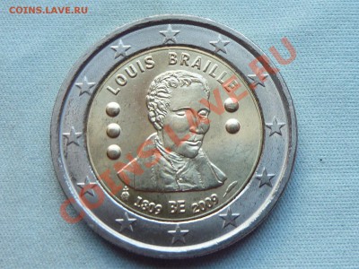 БЕЛЬГИЯ 2 ЕВРО2009г. 200-летие Луи Брайля до 12.11.11 в22 - MEMO0027.JPG