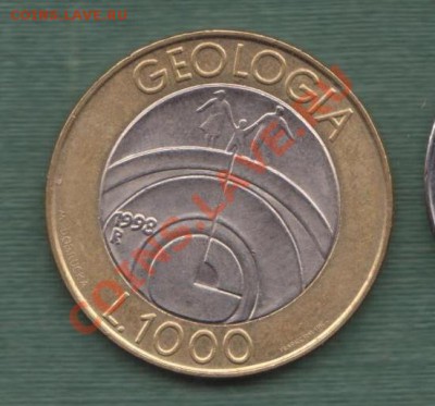Сан Марино, Биметалл 1000 Лир 1998 (08.11) - s43