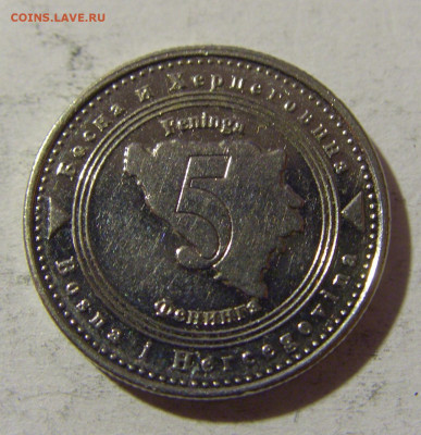 5 фенигов 2011 Босния и Герцеговина №1 26.12.21 22:00 М - CIMG6763.JPG