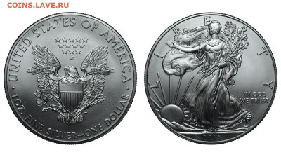 Меняю серебряные доллары США на серебро России, СССР и мира. - США_2017.JPG