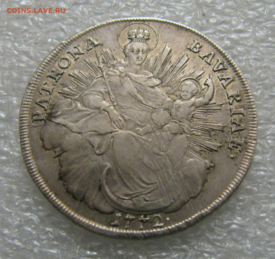 Курфюршество Бавария. Максимилиан III. 1 Талер 1772 года. - 1 ТЛР1772 (5).JPG