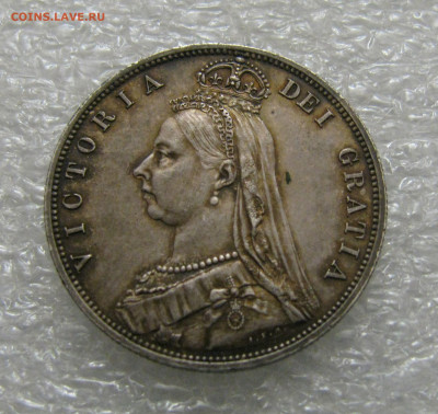 Британская империя. Виктория. ½ КРОНЫ 1887 года - 1887 (3).JPG