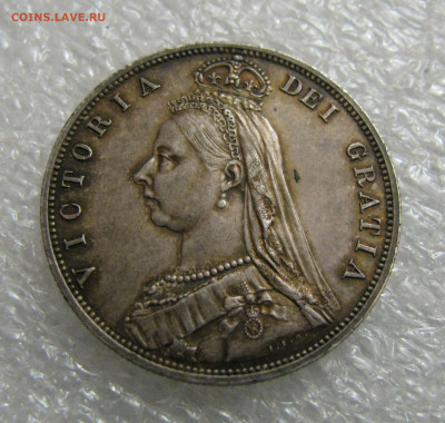 Британская империя. Виктория. ½ КРОНЫ 1887 года - 1887 (2).JPG