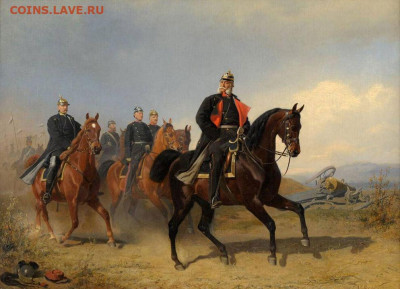 Королевство Пруссия. Вильгельм I. 1 ТАЛЕР 1866 года. Победн. - 1866