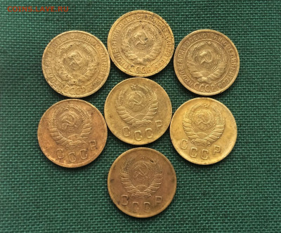 2 копейки 1928-41 7шт (к18) 25.12 - goi06-dVIlE