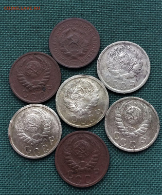 15 копеек 1931-1941г 7шт (к15) 26.12 - mMlch6ZjbtI