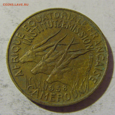 5 франков 1958 Камерун №1 28.12.21 22:00 М - CIMG6981.JPG