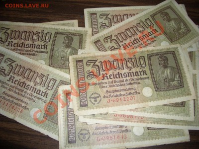 Лот 20 и 50-Рейхсмарок со свастикой! - Oct2011