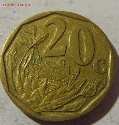 20 центов 2008 ЮАР №2 28.12.21 22:00 М - CIMG7104.JPG