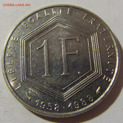 1 франк 1988 де Голль Франция №1 28.12.21 22:00 М - CIMG7435.JPG