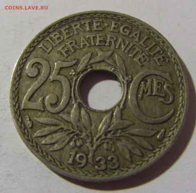 25 сантим 1933 Франция №1 28.12.21 22:00 М - CIMG7448.JPG