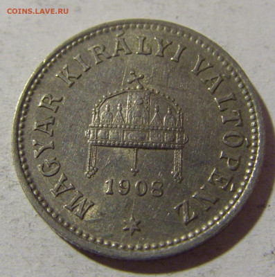 10 филеров 1908 Венгрия №1 28.12.21 22:00 М - CIMG7712.JPG