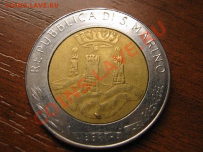 =Сан Марино 500 лир 1982 ФАО БИМЕТАЛЛ до 09.11 в 21.00 М - IMG_0754