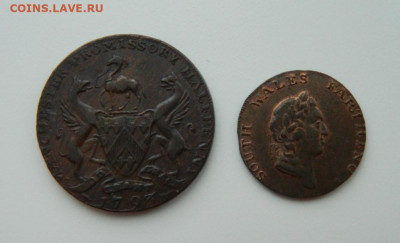 2 пенни 1793 год. 