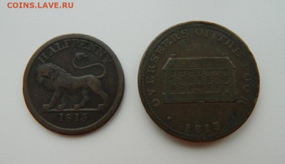 Шеффилд 1 пенни 1813 год. - DSCN2196.JPG