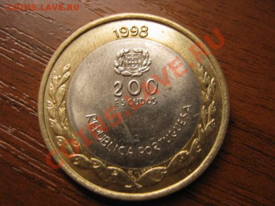 =Португалия 200 эскудо 1998 ЭКСПО БИМЕТАЛЛ до 09.11 в 21.00М - IMG_0331