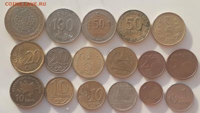 Монеты Иностранные 17 шт. до 2.01.22 22:00 - 20211222_143422