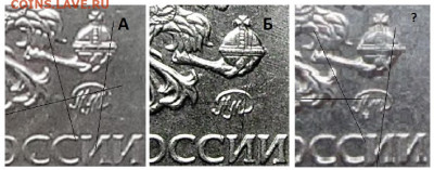 1 рубль 2016 г. разновидность? - А.Б.Х