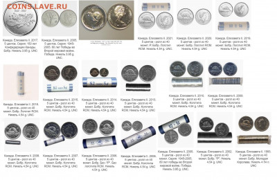 Опт,розница,последние новинки монет Канады - Coins-World.su — 5 с