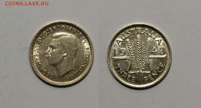 Австралия 3 пенса 1943 года, Георг VI №2 - 3.01 22:00 мск - IMG_20211219_181436