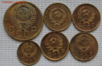 5,2,1 копейки 1929-53 г. окон. 02.01.2022 г. 22-00 МСК - 444444