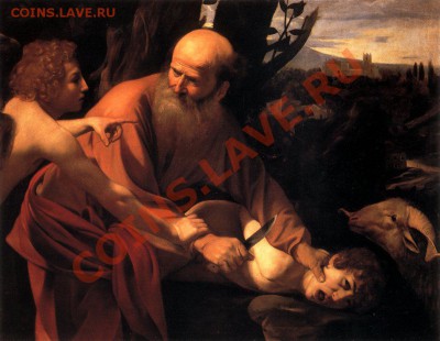 Диспут о распространии ислама - caravaggio_sacriface_Isaak