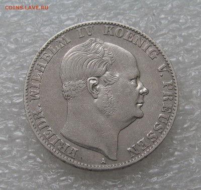 Королевство Пруссия. Фридрих Вильгельм IV. 1 ТАЛЕР 1859 г. - Тал1859 (2).JPG