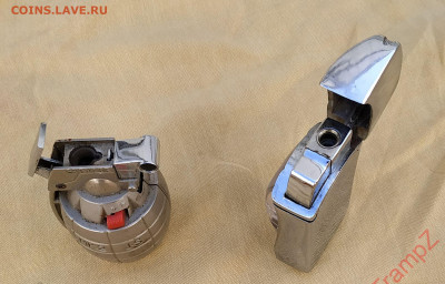 Зажигалки пьеза лимонка и машинка - 230262794.2