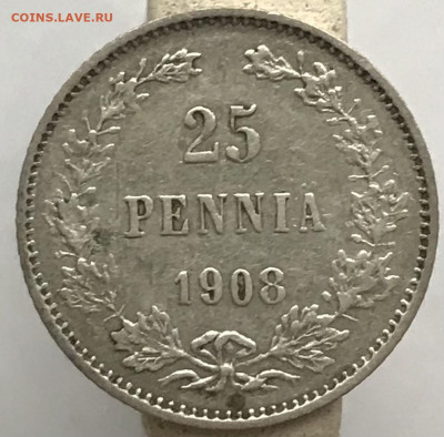 25 пенни 1908 г До 8.01.2022 22.00 по МСК - 1240E900-26A3-4290-890D-B5A322FBFED6