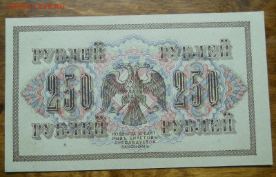 250 рублей 1917гШипов-Богатырев ПРЕСС №5 до 9.01.22 в 22ч - DSCN0309.JPG