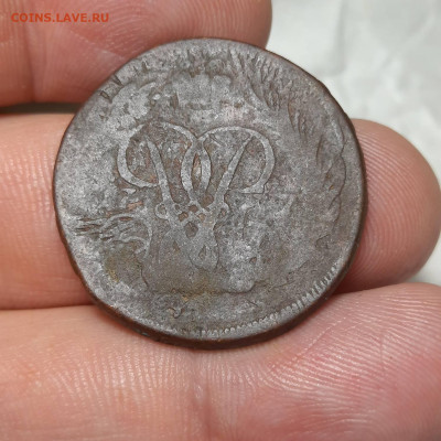 2 копейки 1757 верхняя надпись - 08-01-22 - 23-10 мск - 20211208_194331