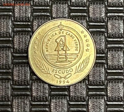 Кабо-Верде 1 эскудо 1994 черепашка - 33E8534A-9406-463D-B2A4-B91F4D51AD48