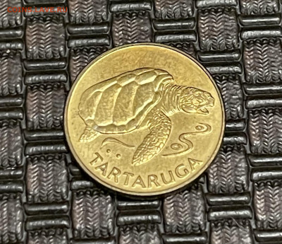 Кабо-Верде 1 эскудо 1994 черепашка - D41652A6-1057-43FD-A932-69BF24551A33