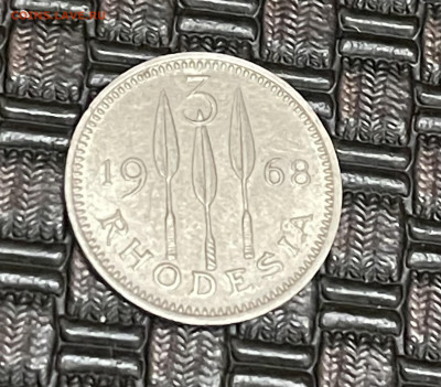Родезия 3 пенса 1968 - 6D4A8893-44AF-4626-A9E3-2FE0BD095153
