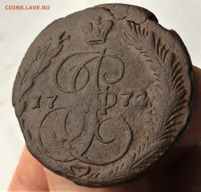 5 копеек Екатерины II 1763, 1772г (к3,к40) 6.01 - 908qfuCJNbE