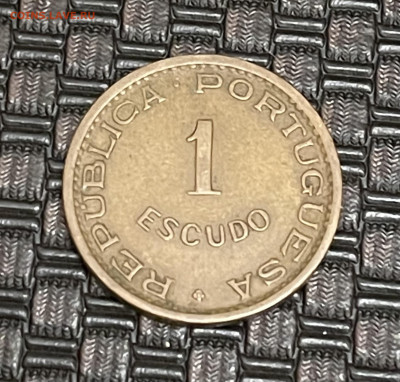 Португальская Ангола 1 эскудо 1965 - BB2AC25A-718D-43B1-813C-292C76ABC167