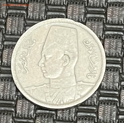 Египет 10 миллим 1941 - 5A8BA459-16CF-4359-B63C-99FF61E85577