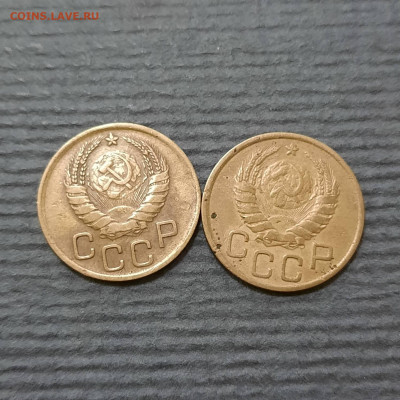 3 копейки 1940 + 1943 - 09-01-22 - 23-10 мск - 20220105_152142