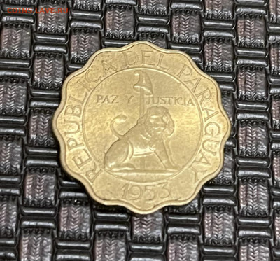 Парагвай 50 сентимо 1953 - 12E9F588-AA44-42C2-96FA-B9EB2D9D60C6