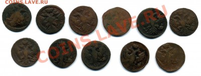 Денги 1730-1751гг+полушки. Оцените пожалуйста. - денга02