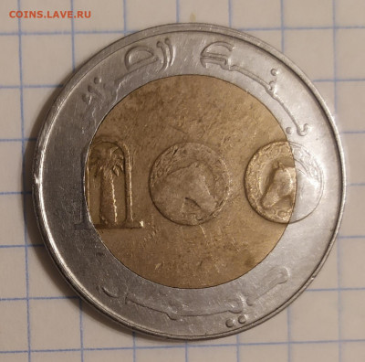 Алжир 100 динаров 2002г Лошадь биметалл 10.01.21 22:30 мск - IMG_20220107_171406