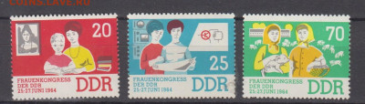 ГДР 1964 женщины 3м** до 14 01 - 181