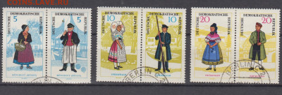 ГДР 1964 народные костюмы 6м до 14 01 - 180