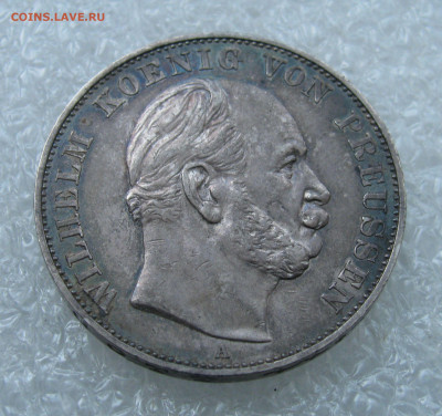 Королевство Пруссия. Вильгельм I. 1 ТАЛЕР 1871 года. Победн - 1 Тал1871 (3).JPG