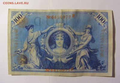 100 марок 1908 Германия красный (977) 14.01.22 22:00 М - CIMG9943.JPG