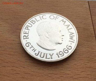Шайба Малави 1 крона 1966 Независимость День Республики - IMG_3664.JPG