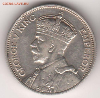 Новая Зеландия, 1 шиллинг 1935 до 17.01.  22-00 - 1