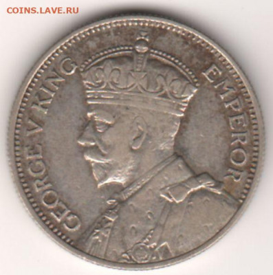 Фиджи, 1 шиллинг 1936  до 17.01.  22-00 - 1