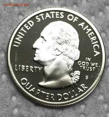 США 25 центов Джоржия Пруф 1999 до 21.30 МСК 17.01.22 - IMG_8230